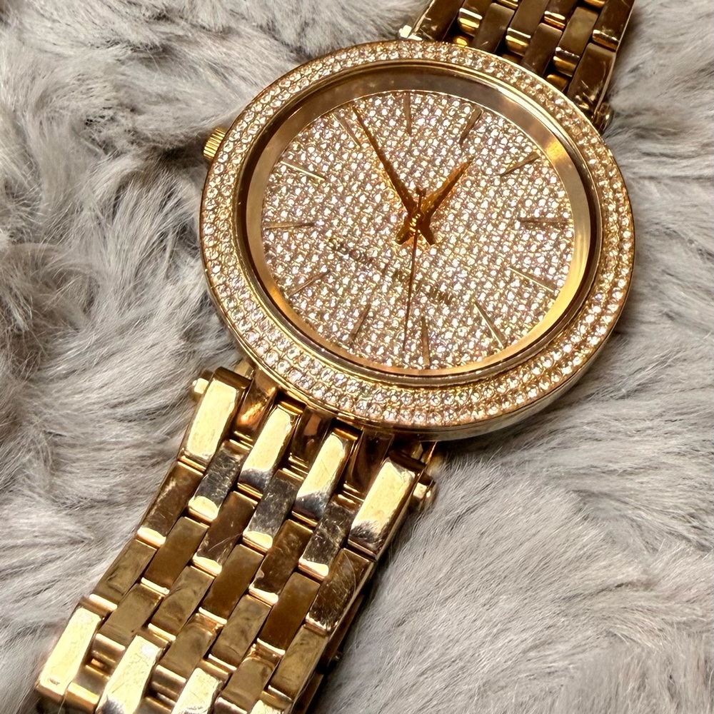 MICHAEL Michael Kors Gold Crystal Women's Watch